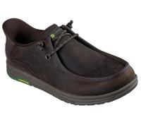 Skechers Men's John Deere Leather Moc Toe Bungee Hands Free Slip-ins Oxford, Coc, 9.5 UK