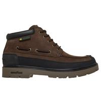 Skechers Men's John Deere Relaxed Fit: Caldwell - Cutler Boots in Chocolate, Size 10 | Leather/Synthetic/Metal