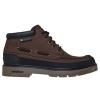 Skechers Men's John Deere Relaxed Fit: Caldwell - Cutler Boots in Chocolate, Size 7 | Leather/Synthetic/Metal