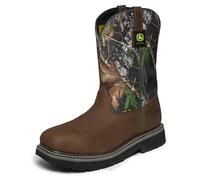 Skechers Men's John Deere Rowood Mossy Oak Shaft Wellington Western Boots, Camouflage, 42.5 EU X-Weit