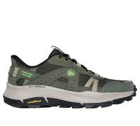 Skechers Men's Equalizer 5.0 Trail Harvester Slip-On, Green Leather/Mesh, 6 UK