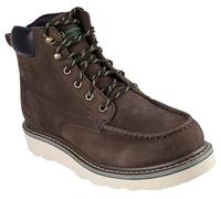 Skechers Men's Kadmiel Grand Creek Ankle Boot, Chocolate Leather, 12 UK