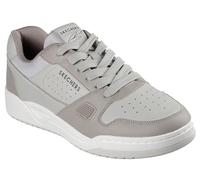 Skechers Men's Koopa Harry Kane Court Sneaker, Stone Leather, Suede/Mesh/Trim, 8 UK