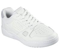 Skechers Men's Koopa Harry Kane Court Sneaker, White Leather, Suede/Mesh/Trim, 9 UK
