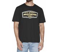Skechers Men's Latitude Tee T-Shirt, Black, XL