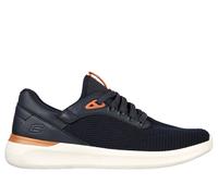 Skechers Men's Lattimore - Lasiter Sneaker in Navy Blue, Size 6.5 | Textile/Synthetic, Vegan