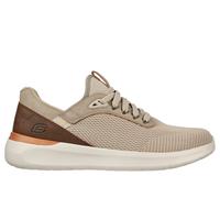 Skechers Men's Lattimore Sneaker, Taupe Mesh/Synthetic, 8 UK