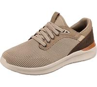 Skechers Men's Lattimore Sneaker, Taupe Mesh/Synthetic, 10 UK