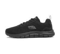 Men's Skechers TRACK - LESHUR Mens Trainers Black - Size: 10.5