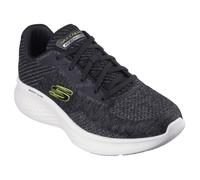 Skechers Men's Skech-LITE PRO FAREGROVE Trainers, Black Circular Knit/Synthetic/Lime Trim, 6 UK