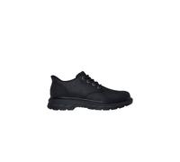Skechers Lockett Gustav Leather Men's Black Lace-Up Shoes - UK 9