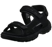 Skechers Men's Louden Sandal, Black, 11 W US