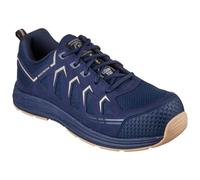 Skechers Malad II Safety Work Trainer Shoes Navy (Sizes 6-12)