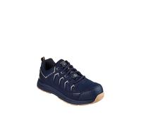 Skechers Men's Malad II Safety Trainers in Navy | Size: 6 Skechers Navy 6