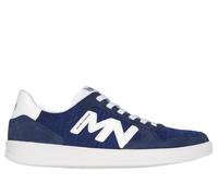 Skechers Men's Mark Nason: New Wave Cup - Briggs Sneaker in Navy Blue/Blue, Size 6.5 | Leather/Textile/Synthetic