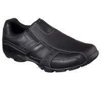 Skechers Men's Marter - Kool Digz Sneaker in Black, Size 10.5 | Synthetic/Leather/Textile