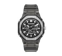 Skechers Men's Matfield Ana-Digi Black Polyurethane Watch (Model: SR1165), Black