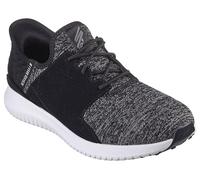Skechers Men's Max 2 Rover Relaxed Fit Slip in Golf Shoe, Black/White, 7.5 UK