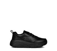Skechers Men's Max Cushioning Elite Sr Filchner Health Care Professional Shoe, Black Leather/Synthetic, 7.5 UK