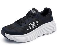 Skechers Men's Max Cushioning Endeavour Sneaker, Black and White Synthetic/Textile, 12 UK