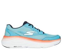 Skechers Men's Max Cushioning Endeavour-Space Angle Sneaker, Blue/Orange, 10.5