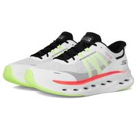 Skechers Men's Max Cushioning Glide Step Aberdeen Hands Free Slip-ins Sneaker, White/Multi, 8.5