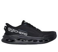 Skechers Men's Max Cushioning Glide Step Advert Hands Free Slip-ins Sneaker, Black/Black, 9