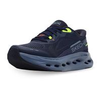 Skechers Men's MAX Cushioning Glide-Step Advert Trainers, Navy Multi Textile/Synthetic, 10.5 UK
