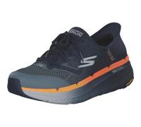 Skechers Men's Max Cushioning Premier 2.0 Ascendant Ii Sneaker, Navy and Orange Textile/Synthetic, 8.5 UK