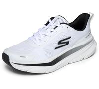 Skechers Men's Max Cushioning Premier 3 Trainers, White Textile/Synthetic, 7.5 UK
