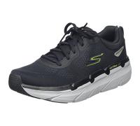 Skechers Men's Max Cushioning Premier Perspective Road Running Shoe, Black and Lime Textile, 8.5