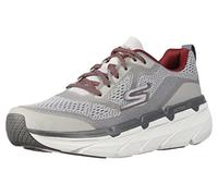 Skechers Men's Max Cushioning Premier Vantage Trainers, Gyrd Gray Red, 11.5 UK