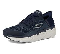 Skechers Men's Max Cushioning Slip-ins-Athletic Workout Running Walking Shoes with Memory Foam Sneaker, Navy, 8.5 UK