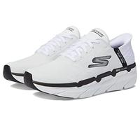 Skechers Men's Max Cushioning Slip-ins-Athletic Workout Running Walking Shoes with Memory Foam Sneaker, White Opulent Garden, 6 UK