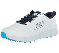 Skechers Mens Max Fairway 4 Lightweight Spikeless Golf Shoe, White/Navy, 10.5 UK Wide