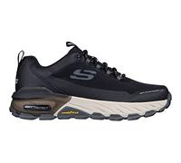 Skechers Men's Max Protect Fast Track Sneaker, Black Synthetic/Mesh/Gray Trim, 10 UK