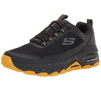Skechers Men's Max Protect Liberated Lace-up Sneaker Oxford, Black/Yellow, 12 UK