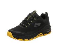 Skechers Men's Max Protect Liberated Lace-up Sneaker Oxford, Black/Yellow, 9 UK