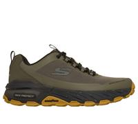 Skechers Men's Max Protect - Promote Track Sneaker in Olive, Size 9 | Synthetic/Textile/Metal