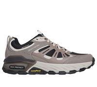 Skechers Men's Max Protect Sherwood Ridge Sneaker, Taupe Leather/Synthetic/Black Trim, 11 UK