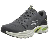 Men's Skechers Mens Skech-Air Ventura 232655-CCLM Charcoal/Lime Lace Up Shoe - Black