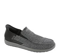 Skechers Men's Melson-Bentin Hands Free Slip-in Moccasin, Black, 10 UK