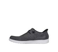 Men's Skechers MELSON - CORONADO Mens Shoes Black/Grey - Size: 9.5