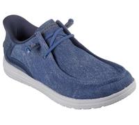 Men's Skechers MELSON - CORONADO Mens Shoes Denim - Blue - Size: 7.5