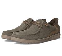Skechers Men's MELSON Coronado Sneaker, Khaki, 13 UK