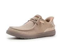 Skechers USA Men's Melson-Coronado Sneaker, Taupe, 11 UK