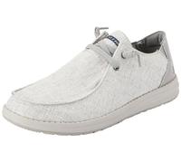 Skechers Men's MELSON NELA Slip-On, Grey Mesh, 8 UK