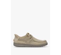 SKECHERS Mens Melson Slip Ins Coronado Taupe Shoes Mens Eu Sizes: 4