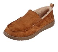 Skechers Men's MELSON Willmore Slipper, Tan Microfiber, 7.5 UK