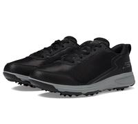 Skechers Mens Men's Torque Sport Fairway Relaxed Fit Spiked Golf ShoeSneaker, Black White, 10 UK